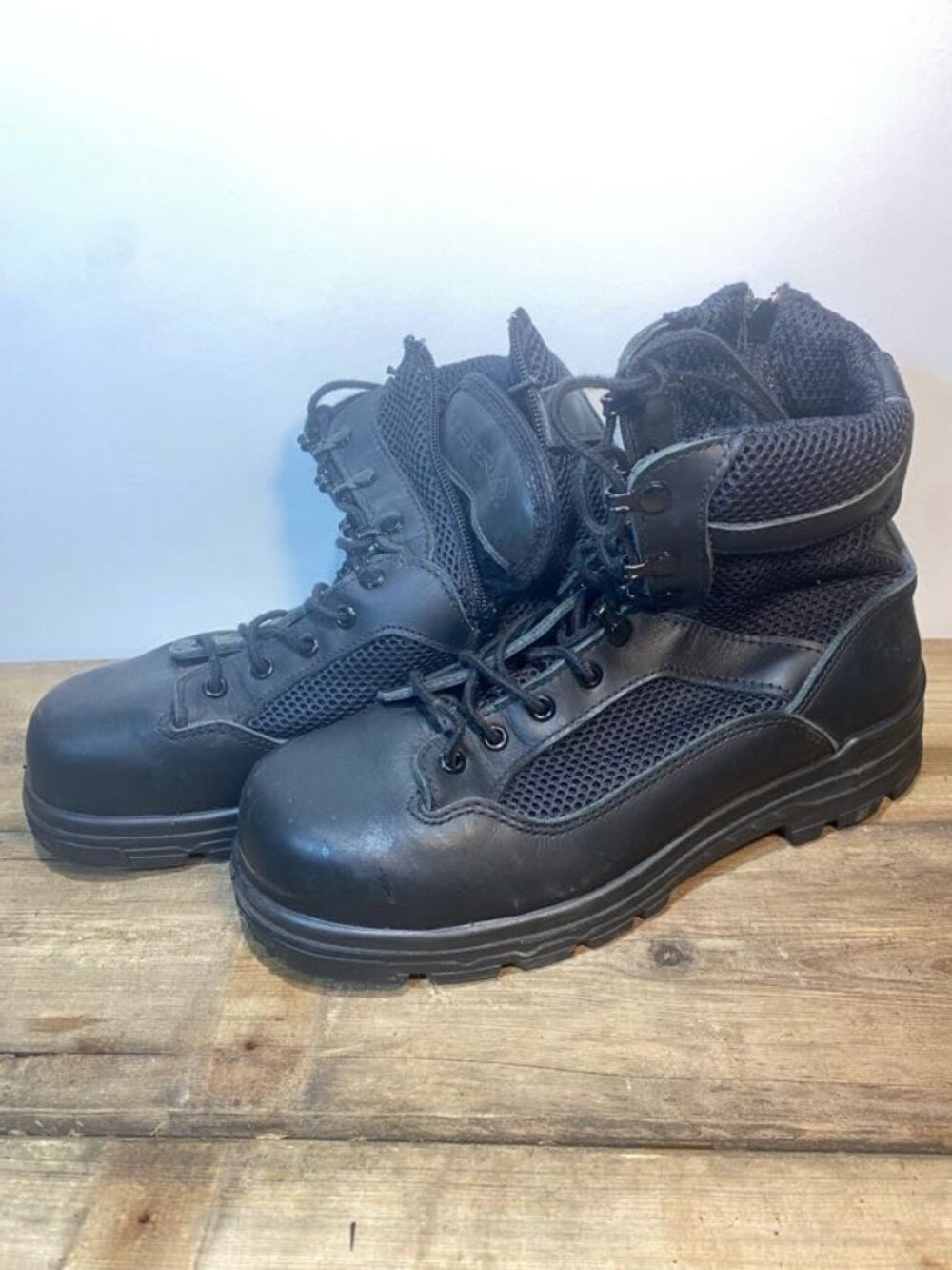 Terra Canadian Navy Hot Weather Safety Boots Size 250/98 US 7.5 CSA Approved